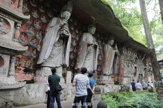 位于重庆的大足石刻,是中国